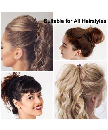 Aaiffey 4pcs Vintage Banana Hair Clips for Thick Curly Hair - Hair Accessories Set for Women - Buy Online on SooperMarket.com