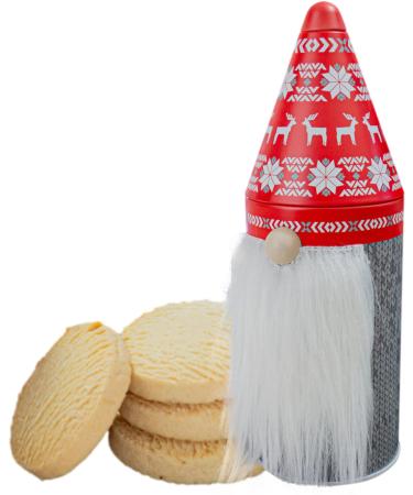Deans Lewis MacGonk Shortbread Biscuit Snacks - Grey Gonk Designed Tin of Shortbread Biscuits 150g. Luxury Buttery Cookies Enjoy With Hot Chocolate. Great For A Festive Christmas Sweets Snack