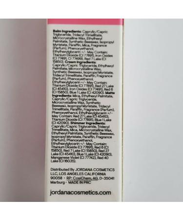 Jordana Lip ColorStax Balm 01 Pink - Shimmer Cream Matte | Buy Online - Buy Online on SooperMarket.com
