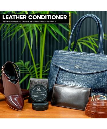 Premium Quality Leather Conditioner | Water Repelling for Boots Shoes Purses & Auto Interiors - International Shipping Available - Buy Online on SooperMarket.com