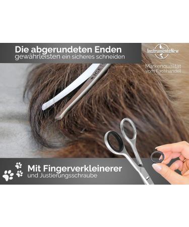 Buy Exclusive 16cm Fur & Paw Scissors - Curved Dog Hair Scissors for Grooming - Buy Online on SooperMarket.com