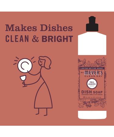 Buy MRS. MEYER'S CLEAN DAY Dish Soap - Fall Leaves Scent 16 fl oz | Eco-Friendly & International Shipping Available - Buy Online on SooperMarket.com