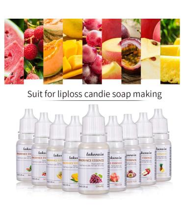 12x DIY C Base Oil - Natural Food Grade Lotion Lipstick Making Flavor Moisturizing 10ml - Style 2 - Buy Online on SooperMarket.com