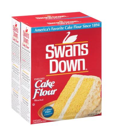 Swans Down Regular Cake Flour 2 Pound Boxes - Pack of 2 | Premium Quality Baking Flour - Buy Online on SooperMarket.com