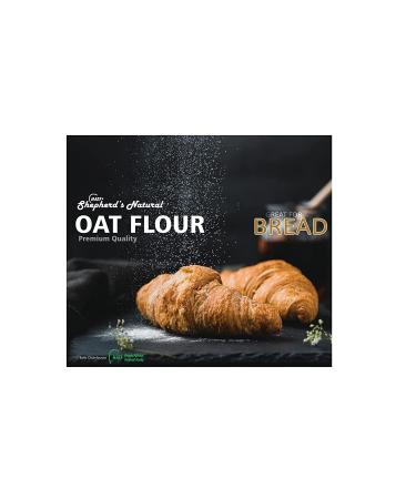 Organic Oat Flour 2lb (32 oz) - Shepherd's Natural: Gluten-Free, Non-GMO - Buy Online on SooperMarket.com
