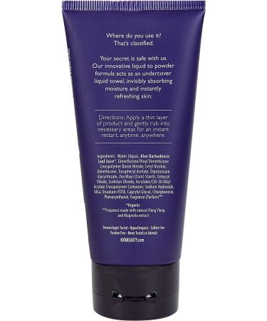 NXN Undercover Agent Liquid Powder Anti-Sweat Deodorant for Women - Natural Formula with Aloe & Vitamin E - 3 oz - Stops Odor & Chafe on Breast, Private Parts, Crotch & Inner Thigh - Buy Online on SooperMarket.com