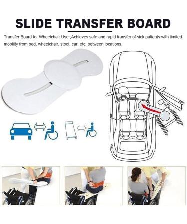 Transfer Board Patient Slide Assist Device for Transferring Patient or Handica from Wheelchair to Bed Toilet Tub Car Bathtub Slide Board (Color : B) - Buy Online on SooperMarket.com
