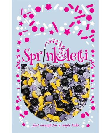 Sprinkletti - Wizard - Cake Topper Sprinkles - 30g Edible Glimmer Cupcake Decorations - Ideal For Halloween & Harry Potter Themed Cakes - Buy Online on SooperMarket.com