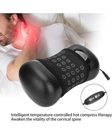 Neck Traction Cushion - Heated Therapy Support Pillow for Pain Relief Inflatable Neck Traction Device - Buy Online on SooperMarket.com