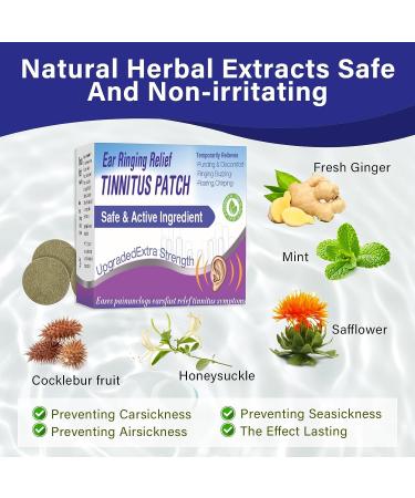 Tinnitus Relief Patches - 50 Pcs for Hearing Loss & Ear Tinnitus Treatment - Buy Online on SooperMarket.com