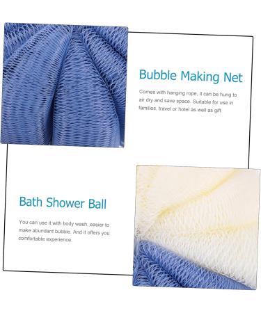 Buy Angoily 8 Pcs Bath Ball Set - Exfoliating Flower Shower Scrubber for Soft Skin | International Shipping Available - Buy Online on SooperMarket.com
