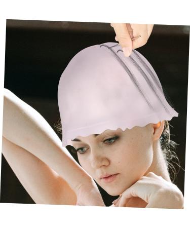 FOYTOKI Silicone Highlighter Cap Hair Dyeing Hat for Salon Hairdressing Supplies Salon Hairdressing Tools Highlight Cap for Hair with Hook Frosting Tipping Cap Hair Caps - Buy Online on SooperMarket.com