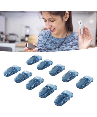 Buy Hearing Aid Lanyard Clip - 10 Pack Transparent Strong Clamp Rope for Documents - Lightweight & Multifunctional (Light Blue) - Buy Online on SooperMarket.com