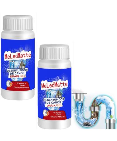 Powerful Pipe Dredging Agent Pipe Dredge Deodorant Magic Powder Drain Clog Remover Sink and Drain Pipe Dredging Powder Pipe Dredge Agent Kitchen Toilet Pipeline Quick Cleaning Tool (1)