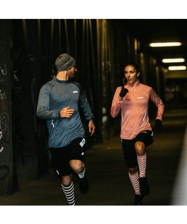 Buy CEP Reflective Compression Calf Sleeves for Men | Black Running Socks | Size IV - International Shipping Available - Buy Online on SooperMarket.com