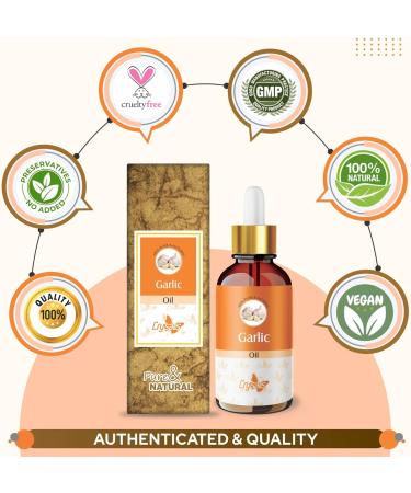 Crysalis Garlic (Allium Sativum) 100% Pure & Natural Undiluted Essential Oil Organic Standard/Steam Distilled Oil for Skin & Hair Body Nail Care DIY Cosmetics -30ML with Dropper External Use Only - Buy Online on SooperMarket.com