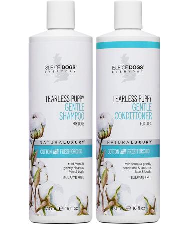 Isle of Dogs Tearless Puppy Shampoo 16 oz - Gentle Formula for Sensitive Pups - Buy Online on SooperMarket.com