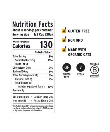 Pumpkin Cinnamon Ancient Grain Granola - Gluten-Free & Non-GMO - 12oz Bags (Pack of 3) - Buy Online on SooperMarket.com