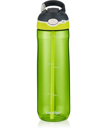 Contigo Autospout Straw Ashland Water Bottle 24 oz 3-Pack - Stormy Weather, Vibrant Lime, Monaco - Buy Online on SooperMarket.com