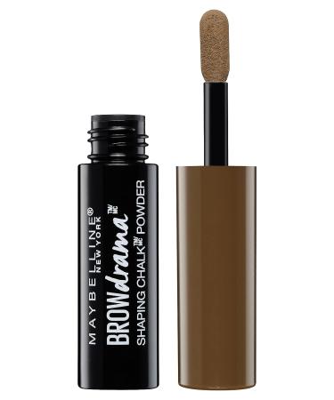 Maybelline Brow Drama Shaping Chalk Powder 1g - Deep Brown - Buy Online on SooperMarket.com