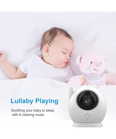 MYPIN 4.3'' LCD Wireless Video Baby Monitor with Camera and Night Vision - Two Way Audio, VOX Mode, Temperature Alert - nooie Baby Monitor HS0329 - Buy Online on SooperMarket.com