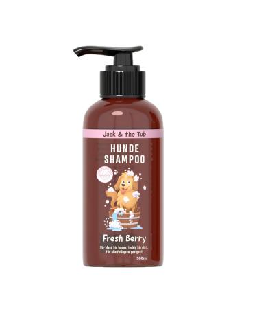 Jack & the Tub Dog Shampoo Fresh Berry 500ml Shampoo for dogs with conditioner and fresh berry scent