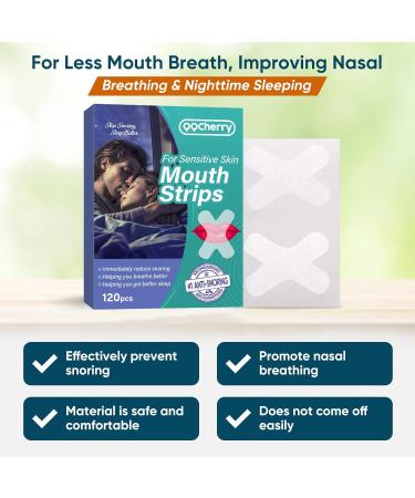 120 Pcs Anti-Snoring Mouth Tape for Better Sleep & Instant Relief - Buy Online on SooperMarket.com