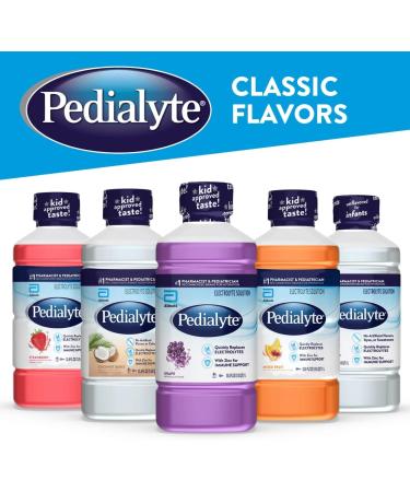 Pedialyte Coconut Burst Electrolyte Hydration Drink - 4 Bottles, 1L Each - Buy Online on SooperMarket.com