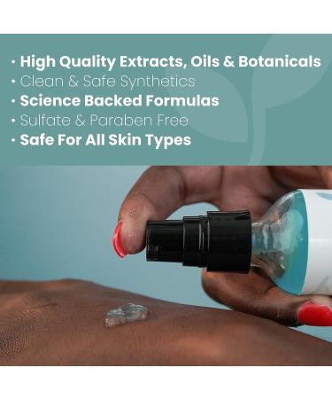 Eva Naturals Ultra Moisturizing Hydrating Gel - 2 oz. XL Bottle with Hyaluronic Acid, Aloe Vera, and Plant Stem Cells for All Skin Types - Buy Online on SooperMarket.com