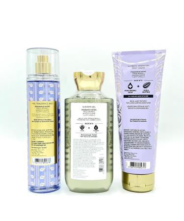 Bath & Body Works Whipped Berry Meringue 3pc Bundle: Fragrance Mist, Body Cream, Shower Gel - Spring 2022 - Buy Online on SooperMarket.com