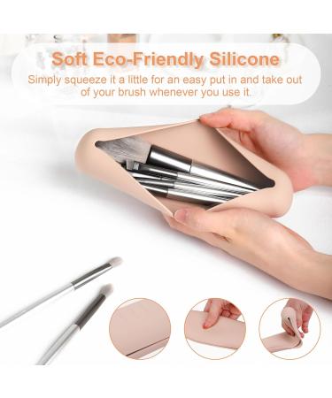 FERYES Travel Makeup Sponge Brush Holder - Silicone Beauty Blender Case for Makeup Brushes - Organizer for Travel - Buy Online on SooperMarket.com