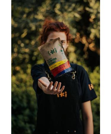 Coffee Island Single Estate Colombia Organic with Medium-Dark Roasting Prepacked 200g - Buy Online on SooperMarket.com