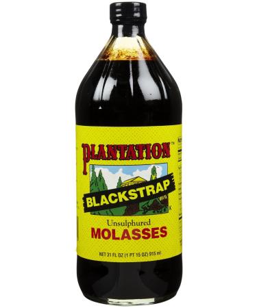 Plantation Blackstrap Molasses, Unsulfured, 31 oz