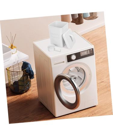 1 Set Washing Storage Bucket Laundry Laundry Dispenser Organizer Bucket 23X15.5CM White - Buy Online on SooperMarket.com