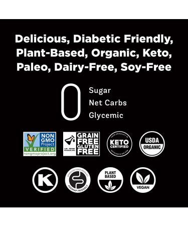 RxSugar Plant-Based Organic Chocolate Syrup 16 oz - 0 Sugar, 0 Net Carbs, Diabetes-Safe | Keto & Gluten-Free - Buy Online on SooperMarket.com