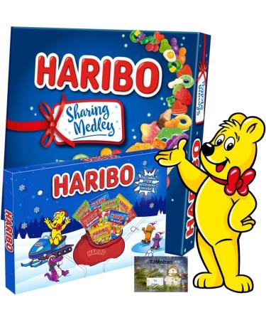 Kids Sweets Gift - Sweets Hamper Box | Christmas Sweet Hamper for kids adults | Gummy Sweets - 2 pack Gluten free sweets selection of fruits Starmix Supermix Jelly Babies 650g (Sweets Gift) - Buy Online on SooperMarket.com