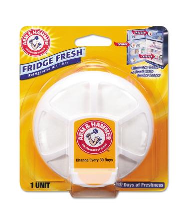 Arm & Hammer 3320001710 Fridge Fresh Baking Soda, Unscented, 8/Carton