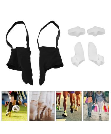 Anggrek Hallux Valgus Corrector 6pcs - Bunion Corrector for Toe Correction and Discomfort Relief (L) - Buy Online on SooperMarket.com