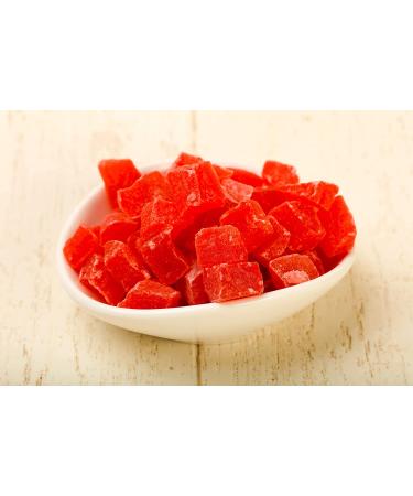 Dried Papaya Chunks (5 Lbs.) - Diced Dried Papayas Best for Snacking & Baking - Paw Paw Tree - Lightly Sugar Coated  Low Sodium  Dairy Free  Low Cholesterol  Low Fat & High Fiber Fruits - Farm Fresh Nuts Brand 5 Pound - Buy Online on SooperMarket.com