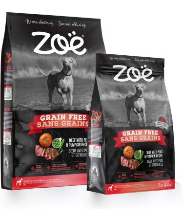 Zoe Grain Free Dog Food All Breed & Life Stages Beef with Peas & Pumpkin Recipe 5 kg Beef 5 kg (Pack of 1) - Buy Online on SooperMarket.com