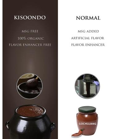 Kisoondo Gochujang (8oz) - Authentic Korean Red Chili Paste | Organic Spices | Hot Spicy Sauce - 8oz - Buy Online on SooperMarket.com
