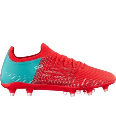 PUMA Women's Ultra 3.3 FG Football Shoes - Size 39 EU - Sunblaze/Puma White/Electro Aqua - International Shipping Available - Buy Online on SooperMarket.com