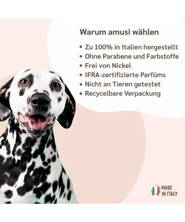 Amusi Neem l Tick Spray for Dogs 250ml | Natural Vegan Tick Protection Insect Spray - Paraben & Nickel Free - Buy Online on SooperMarket.com