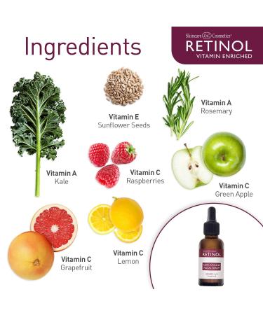 Retinol Anti-Wrinkle Facial Serum by LdeL Cosmetics - 1 fl oz (30 ml) | Advanced Skincare Solution - Buy Online on SooperMarket.com
