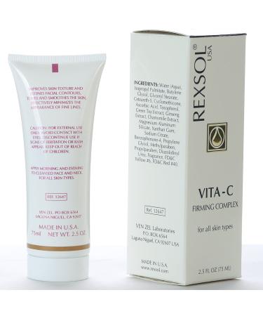 REXSOL Vita-C Firming Complex 75ml - Vitamin C Skincare for Radiant Skin | International Shipping Available - Buy Online on SooperMarket.com