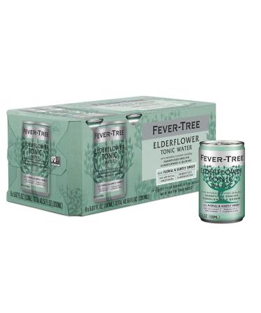 Fever-Tree Light Elderflower Tonic Water 8 x 150ml