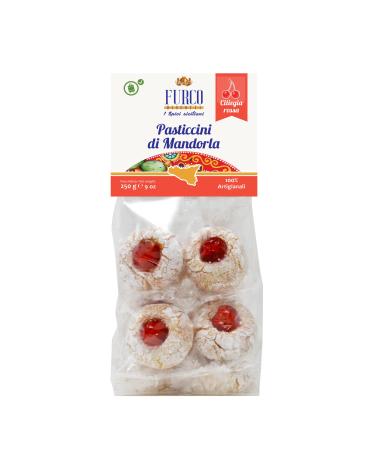 Furco Biscotti Artisan Italian Almond Biscuits 250g - (Red Cherry) - Italian Biscuits