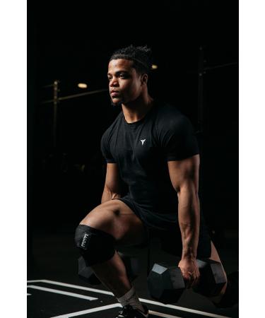 Breaking Limits Kniebandage - Optimal Knee Sleeves for Powerlifting Gym & Strength Training - 200cm Wraps for Enhanced Performance - Buy Online on SooperMarket.com