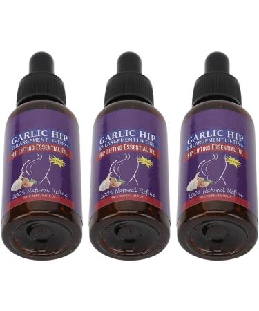 3PC Po-Lifting Oil & Enhancement Massage Oil Set - Garlic Tightening Serum & Hydrating Hip Oil for Improved Curves | 30ml - Buy Online on SooperMarket.com