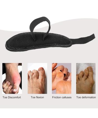 Hammer Toe Crest Cushion - Support Pad for Right Foot | Soft, Breathable & Elastic Design - Buy Online on SooperMarket.com